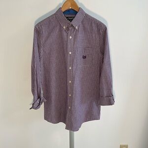 Chaps Plaid Button Down Shirt